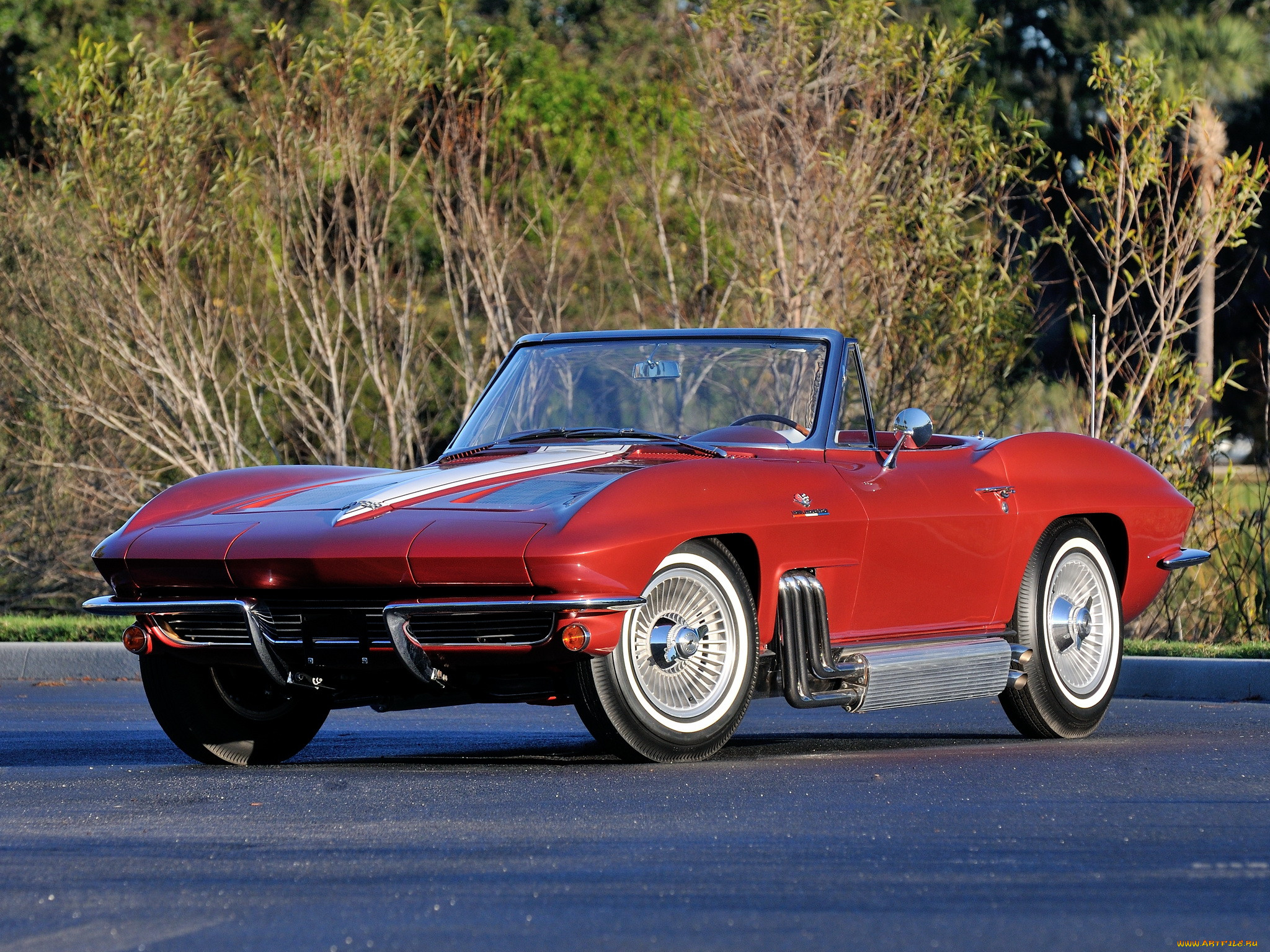 corvette sting ray convertible show car replica, , corvette, replica